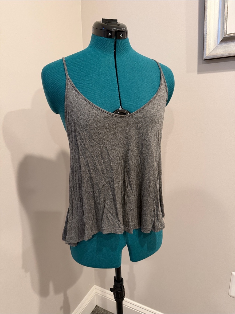 Lush Gray Swing Camisole Tank Top